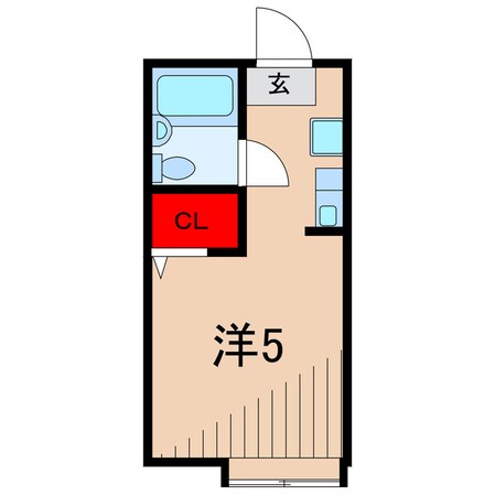 ウィング金町の物件間取画像